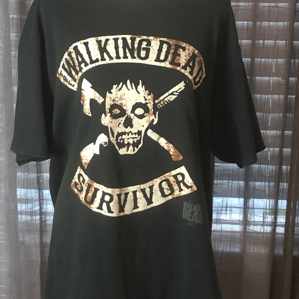 Walking Dead x/l t-shirt, black